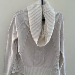 White / cream turtleneck sweater. Great condition.